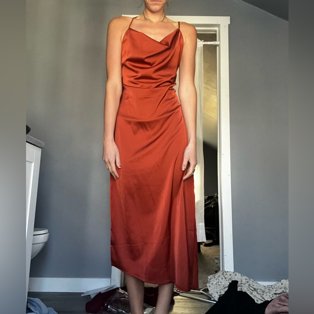 Satin dress